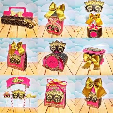 Kit 45 Lembrancinhas Carnaval