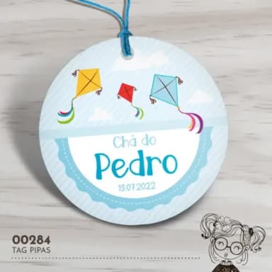 Tag Redonda Pipas - 00285