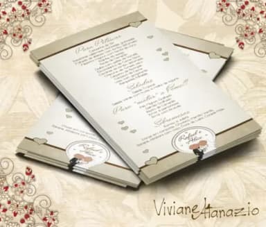 Cardápio Casamento - 00277
