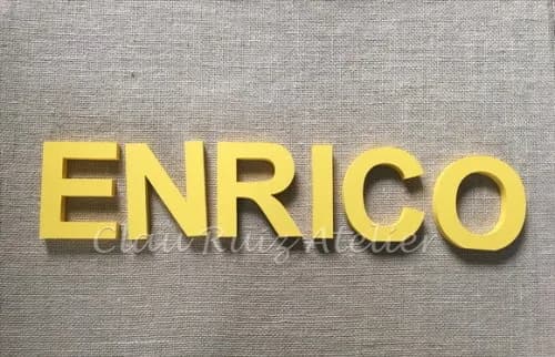 Letras Decorativas Nome De Parede