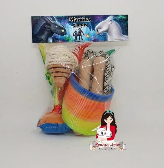 Kit Boa Infância Completo Tema Como Treinar Seu Dragão