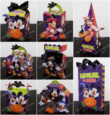 ARQUIVO DE CORTE HALLOWEEN DO MICKEY