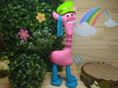 Trolls de Feltro -Cooper (Girafa)