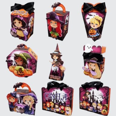 Arquivo de Corte HALLOWEEN DAS PRINCESAS 10