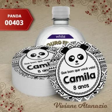 Adesivo Água Ouro Fino Panda - 00403