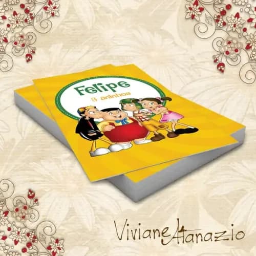 Adesivo Tubete Turma do Chaves - 00290