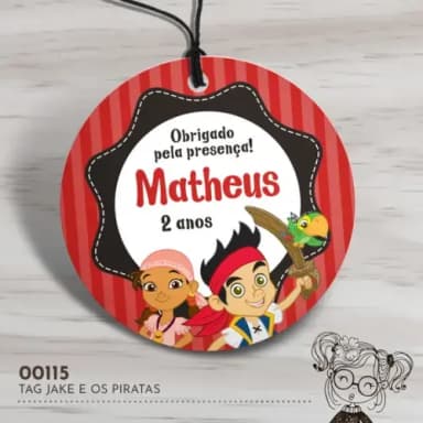 Tag Redonda Jake e os Piratas - 00115