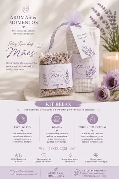 Kit Spa para os Pés