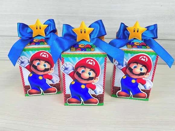 Kit 30 Lembrancinhas Mario Bros