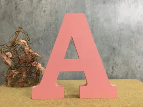 Iniciais em MDF 25cm