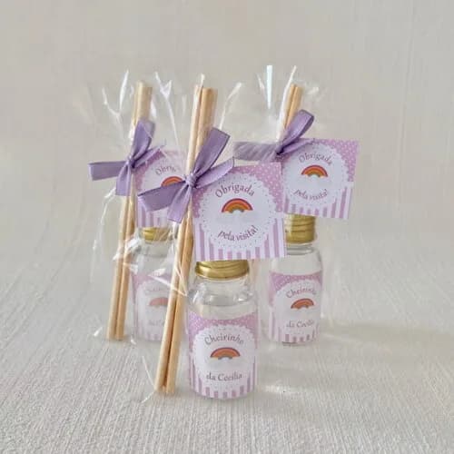 Lembrancinha Maternidade Aromatizador Nuvem Lilás
