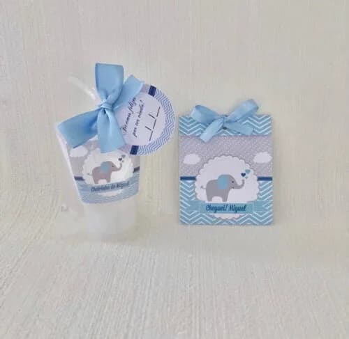 Kit Lembrancinha Maternidade Chevron elefante