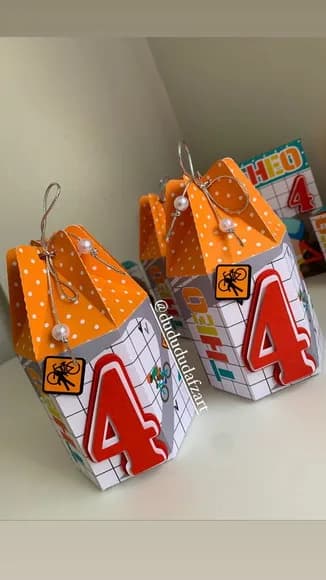Kit 30 Lembrancinhas Bike