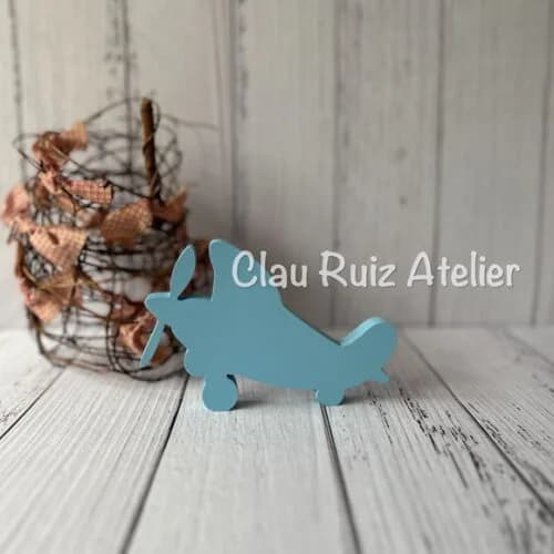 Avião mdf - Decoração Bebê