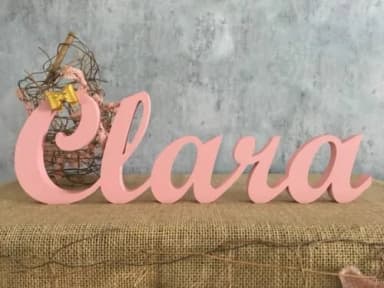 Letras de MDF -Nomes