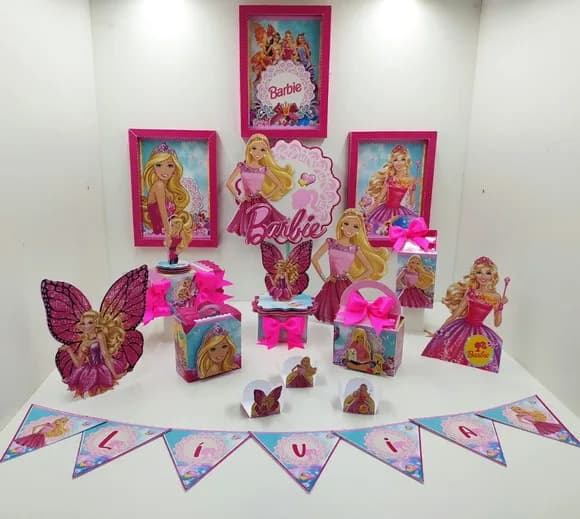 Kit 60 Lembrancinhas - Barbie