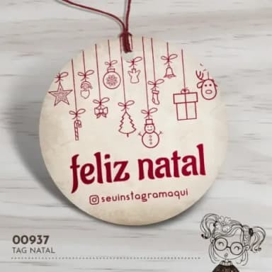 Tag Redonda Natal - 00937