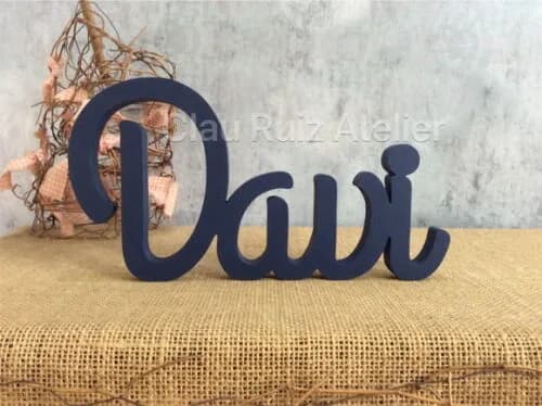 Nomes de Mesa Em MDF -