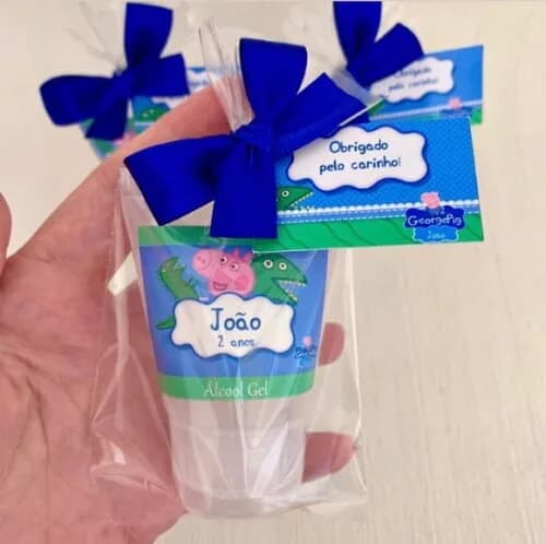 Álcool Gel 70% Lembrancinha Aniversário