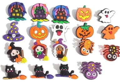 Ponteira P/lápis Halloween Emborrachado - 6 Peças