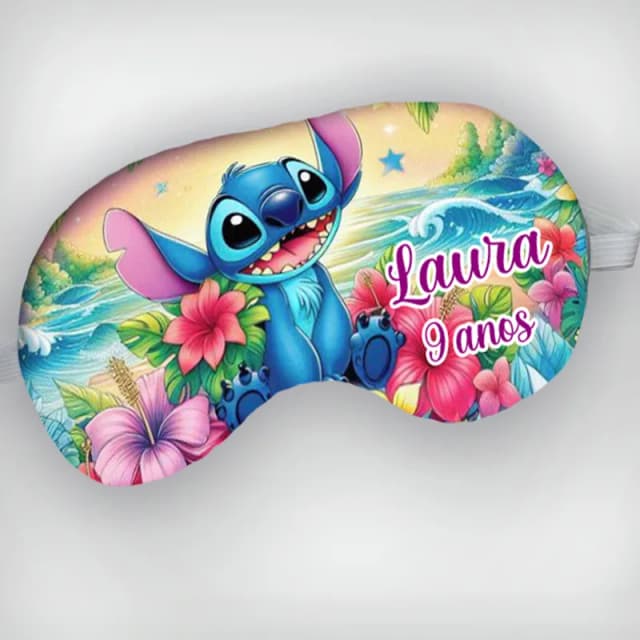 Mascara de Dormir personalizada do Stitch