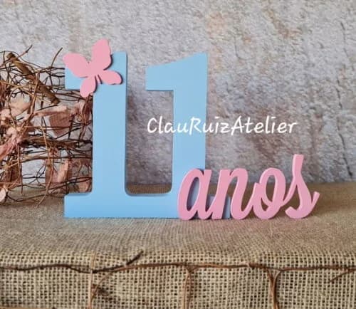Jardim Encantado - Números Personalizados