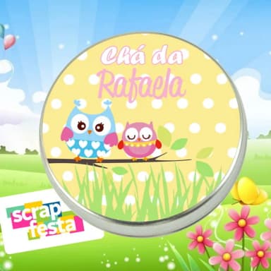 Latinhas Personalizadas Jardim Encantado