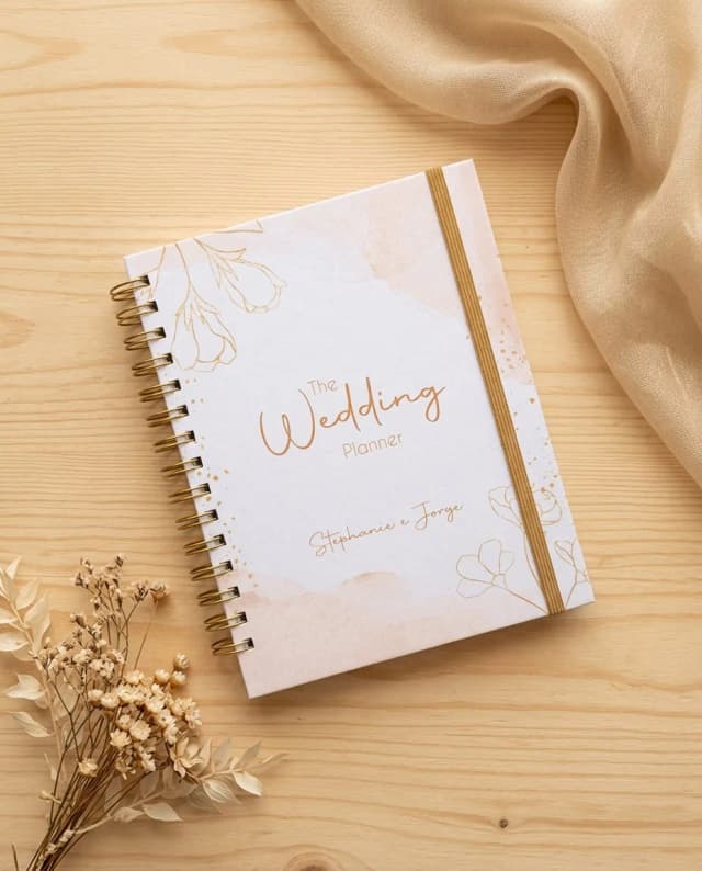 Planner da Noiva Personalizado + Divisórias - Escolha a Capa