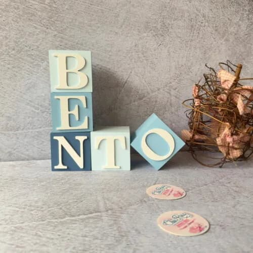 Cubos 6x6cm- Decoração Bebê