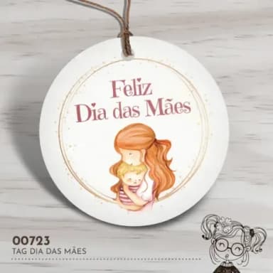 Tag Redonda Dia das Mães - 00723