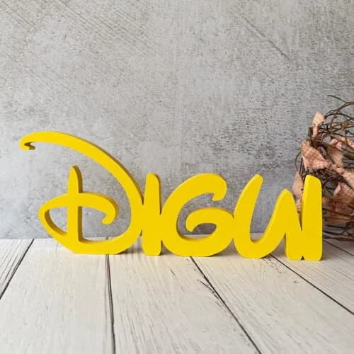 Disney - Letras de Mdf- Festa Infantil e Quarto do Bebê