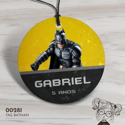 Tag Redonda Batman - 00281