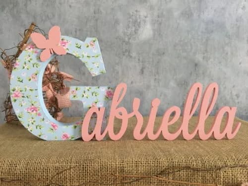 Jardim Encantado - Nomes Personalizados
