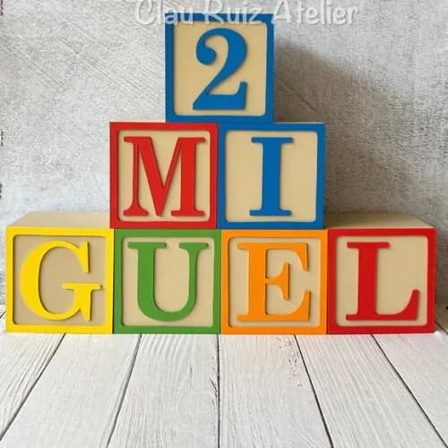 Toy Story 12x12cm Decoração de Festa Infantil Quarto de Bebê