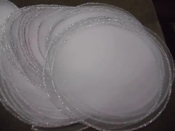 Círculo de Organza 35cm de Diametro - 01 Peça
