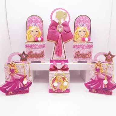 Kit 30 Lembrancin Has - Barbie