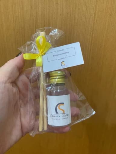 Brinde Arquitetura e Designer Mini Aromatizador com Logo