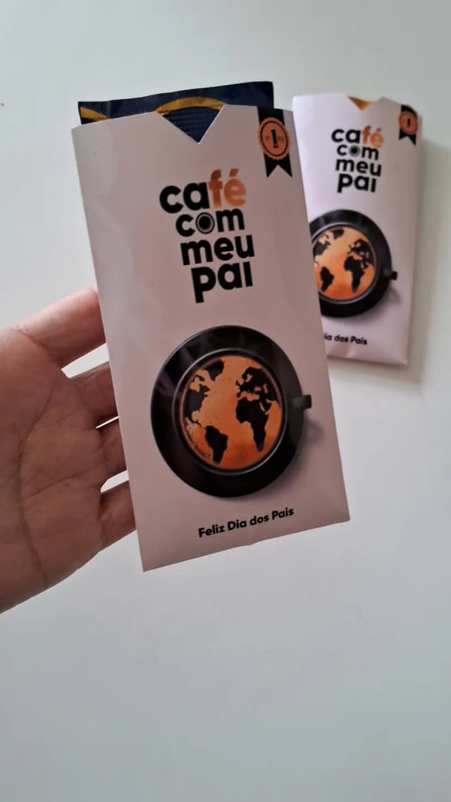 Lembrancinha Dia dos Pais Cristão- Porta Café