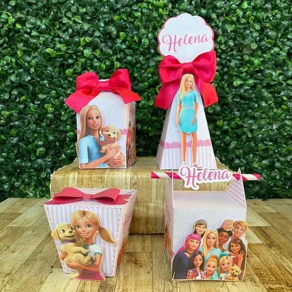 Kit 30 Lembrancinhas Barbie Dreamhouse Adventure