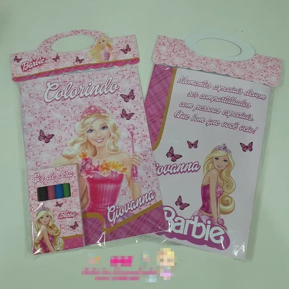 Kit Pintura Barbie 14x20