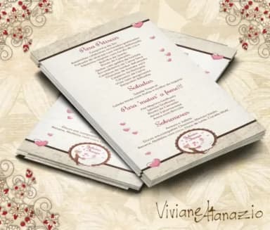 Cardápio Casamento - 00017