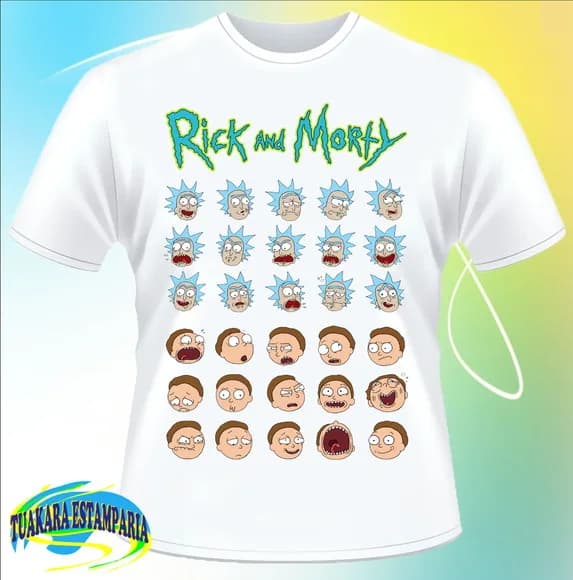Camiseta Rick And Morty 03