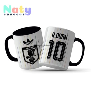 Caneca Personalizada Futebol Japão