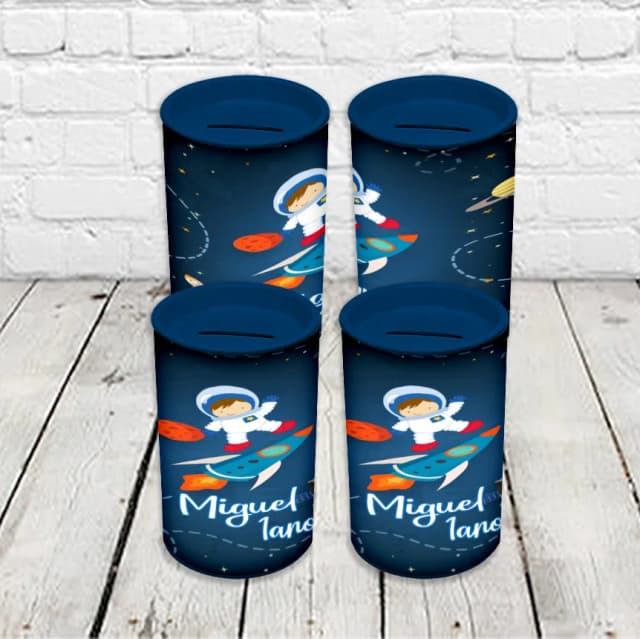 Cofrinho Personalizado do Astronauta
