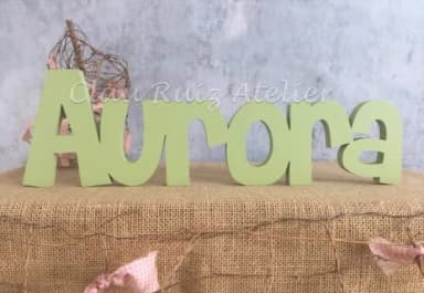 Letras de MDF -Nomes Linha CH