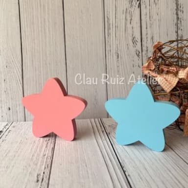 Estrelas Chá Revelação Decoração Bebê