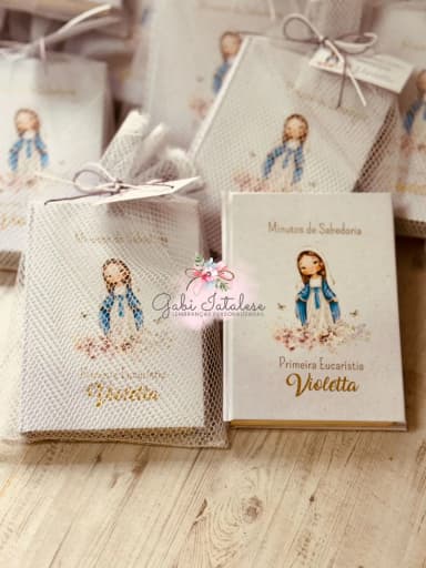 Lembrança  Livrinho Minutos de Sabedoria Personalizado