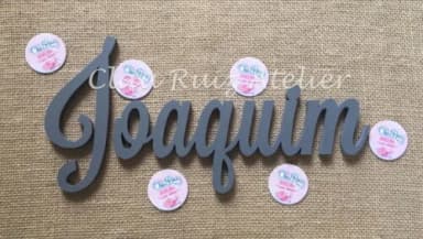 Letras Decorativas Nome De Parede
