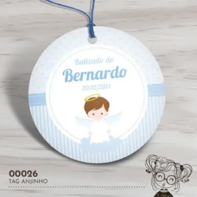 Tag Redonda Anjinho - 00026