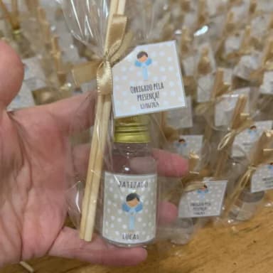 Lembrança Batizado Mini Aromatizador